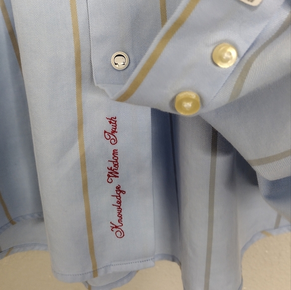 Robert Graham Men's Striped Long Sleeve Button Down Cowboy Rodeo Dress Shirt - Picture 10 of 14